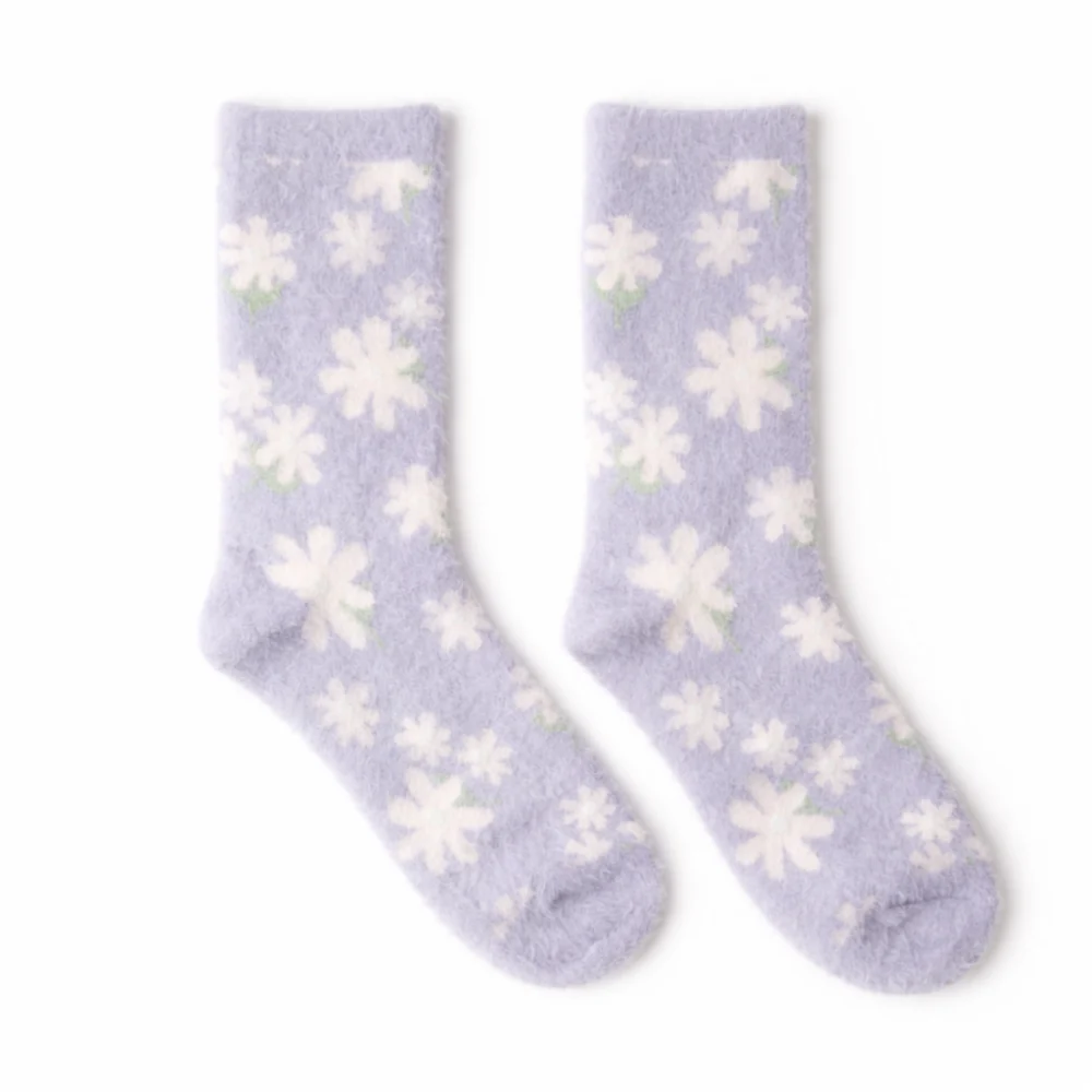 K&Co. Primrose Collection Bed Socks - FLORAL