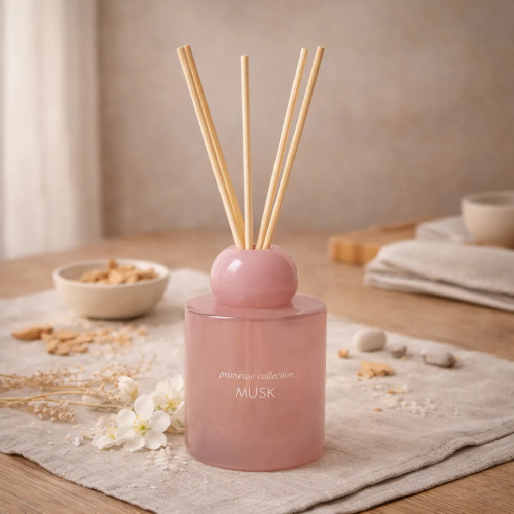 K&Co. Primrose Collection Glass Diffuser - MUSK - Image 2