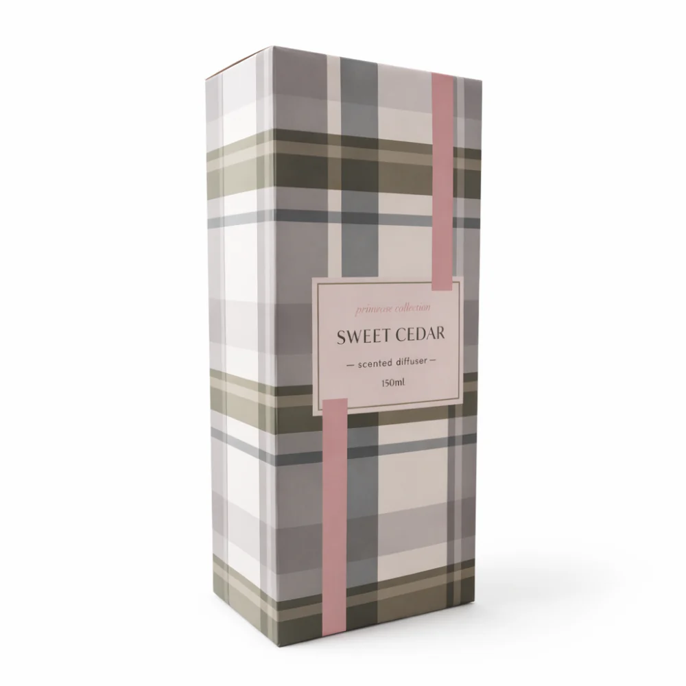 K&Co. Primrose Collection Glass Diffuser - SWEET CEDAR - Image 4