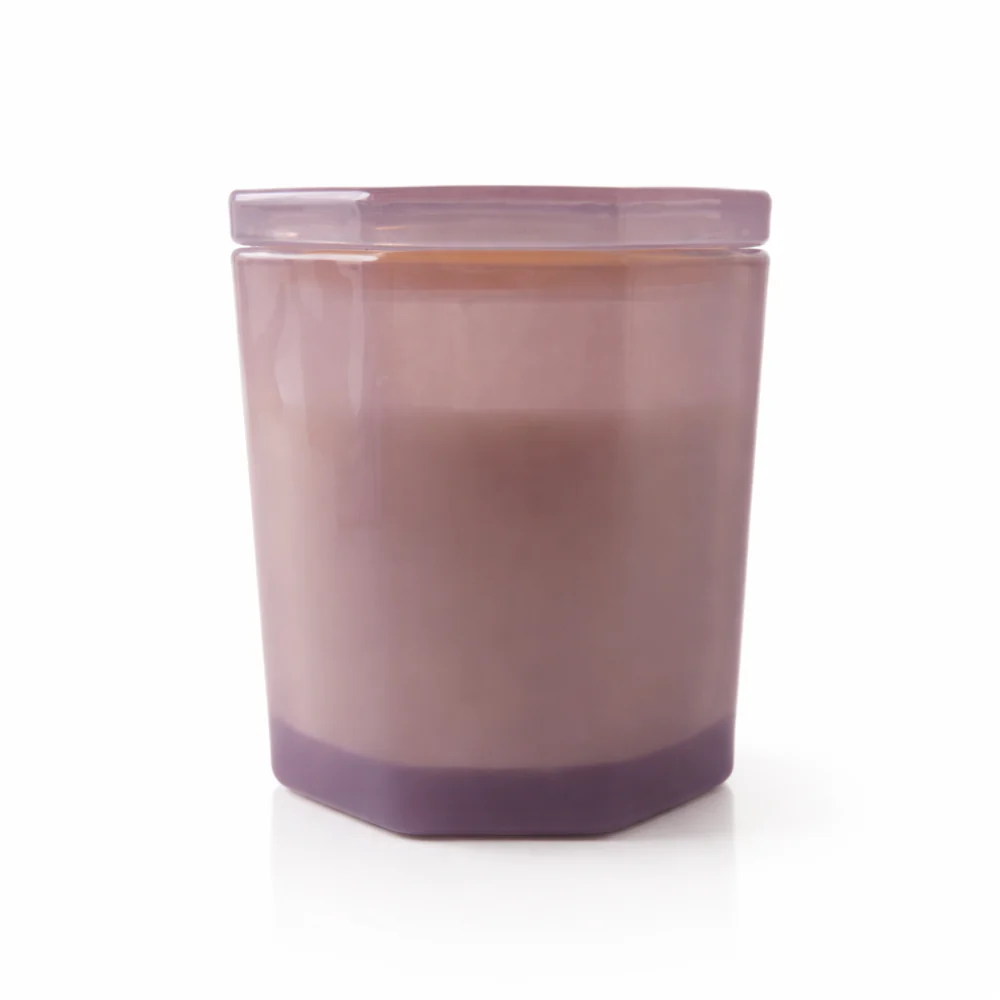 K&Co. Primrose Collection Glass Prism Candle - SALTED VANILLA - Image 3