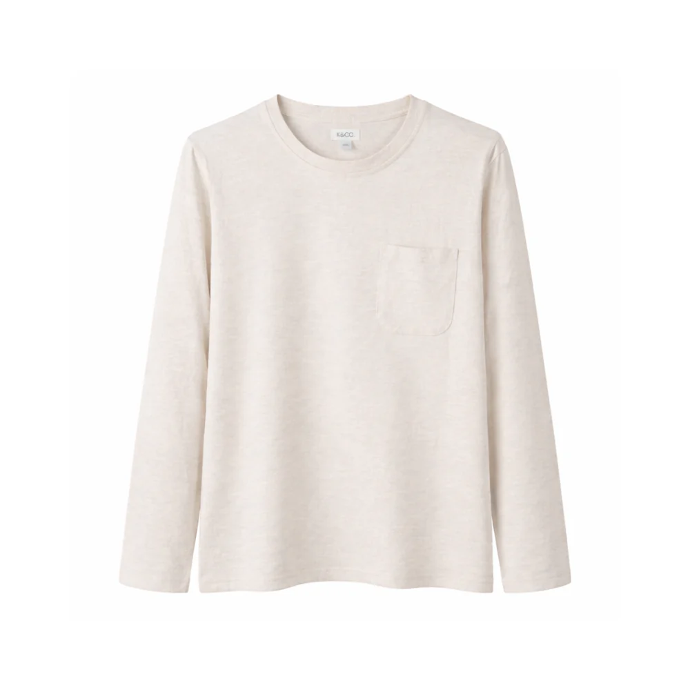 K&Co. Primrose Collection Jersey Pyjama Set - LILAC MERLE - Image 2