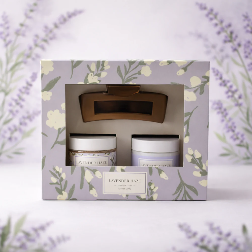 K&Co. Primrose Collection Pamper Set - LAVENDAR - Image 4