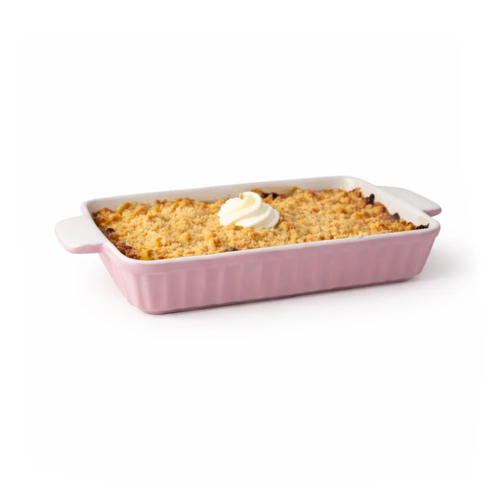 K&Co. Rhubarb Baking Dish Large - BLUSH - Image 2
