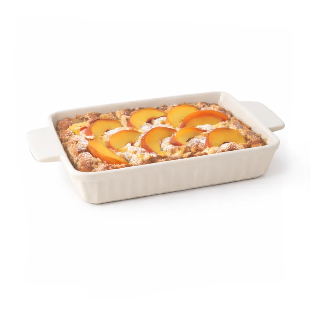 K&Co. Rhubarb Baking Dish Large - CREAM - Image 2