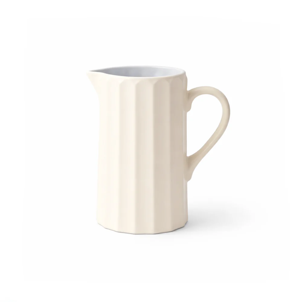 K&Co. Rhubarb Jug - CREAM