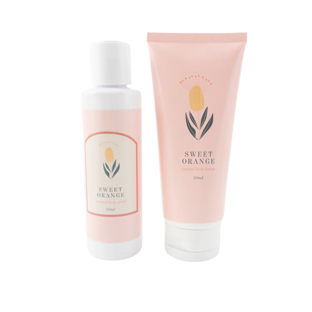 K&Co. Wild Flower Collection Body Care Set - SWEET ORANGE - Image 3