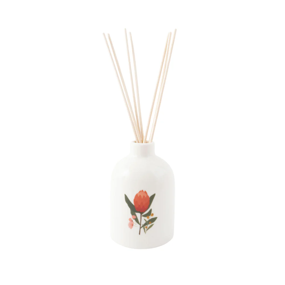 K&Co. Wild Flower Collection Ceramic Diffuser - WARATAH
