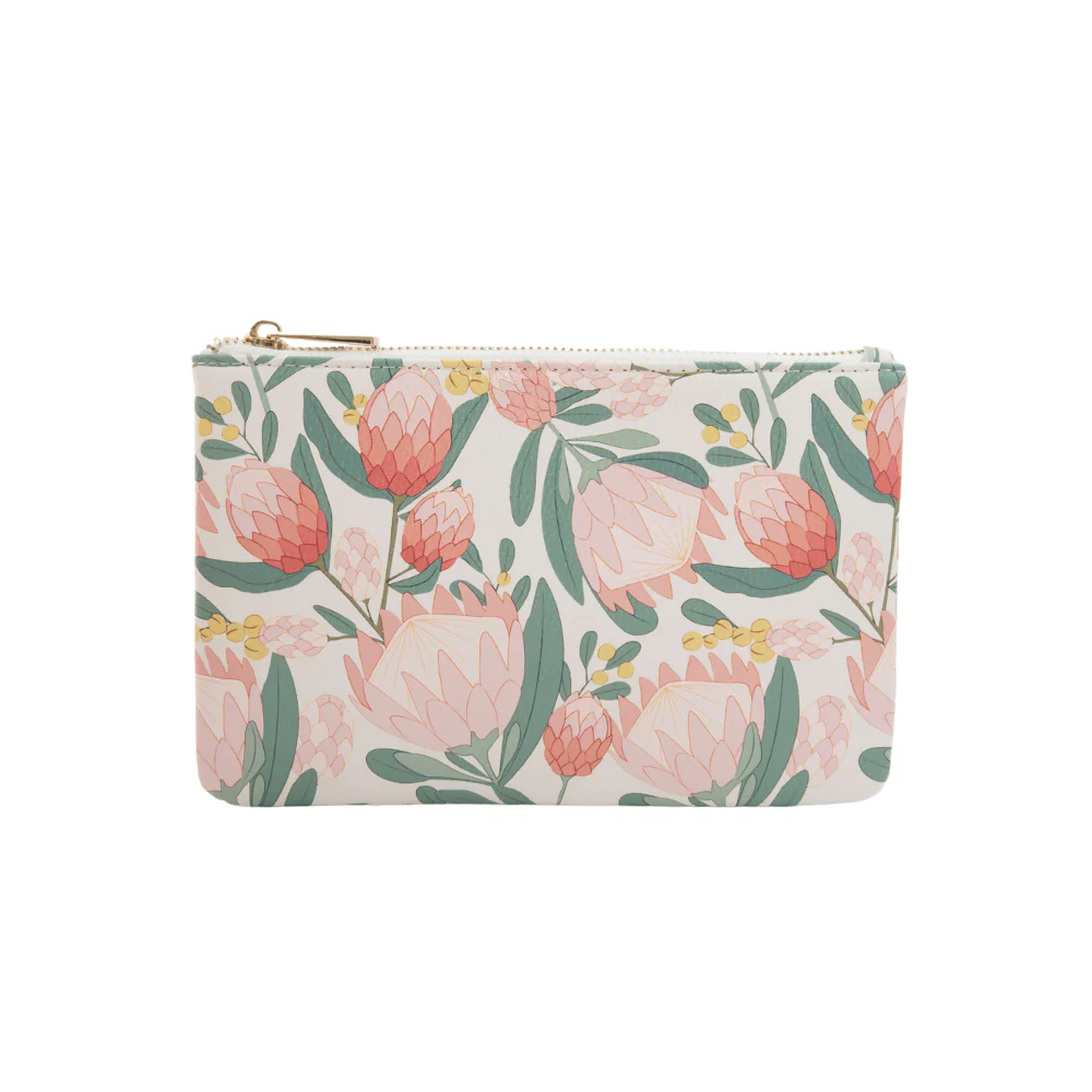 K&Co. Wild Flower Collection Large Tote Bag with Pouch - BALLERINA - Image 3