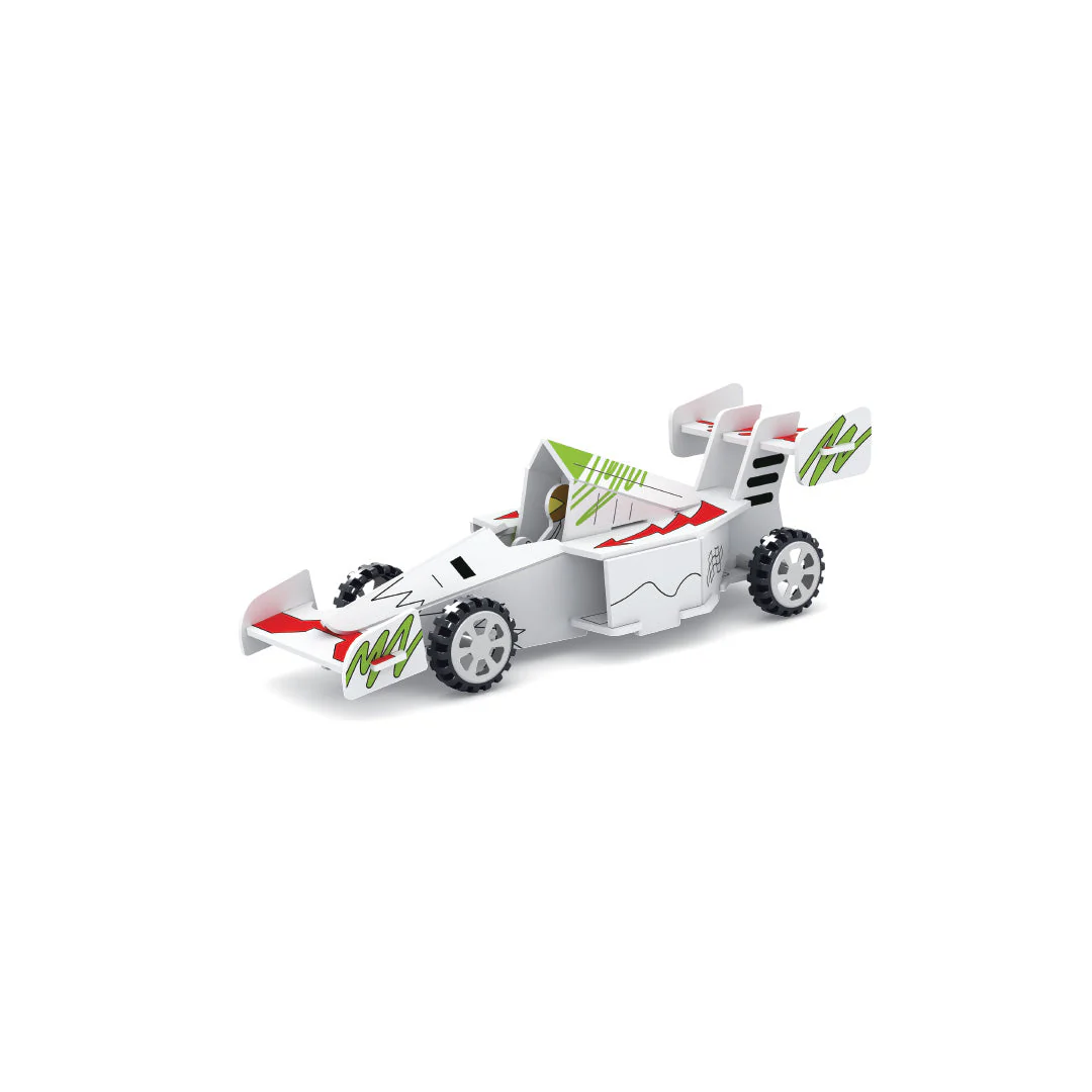 Kaiser Creative Club - Kids CYO Pull-Back Car - F1 - Image 2