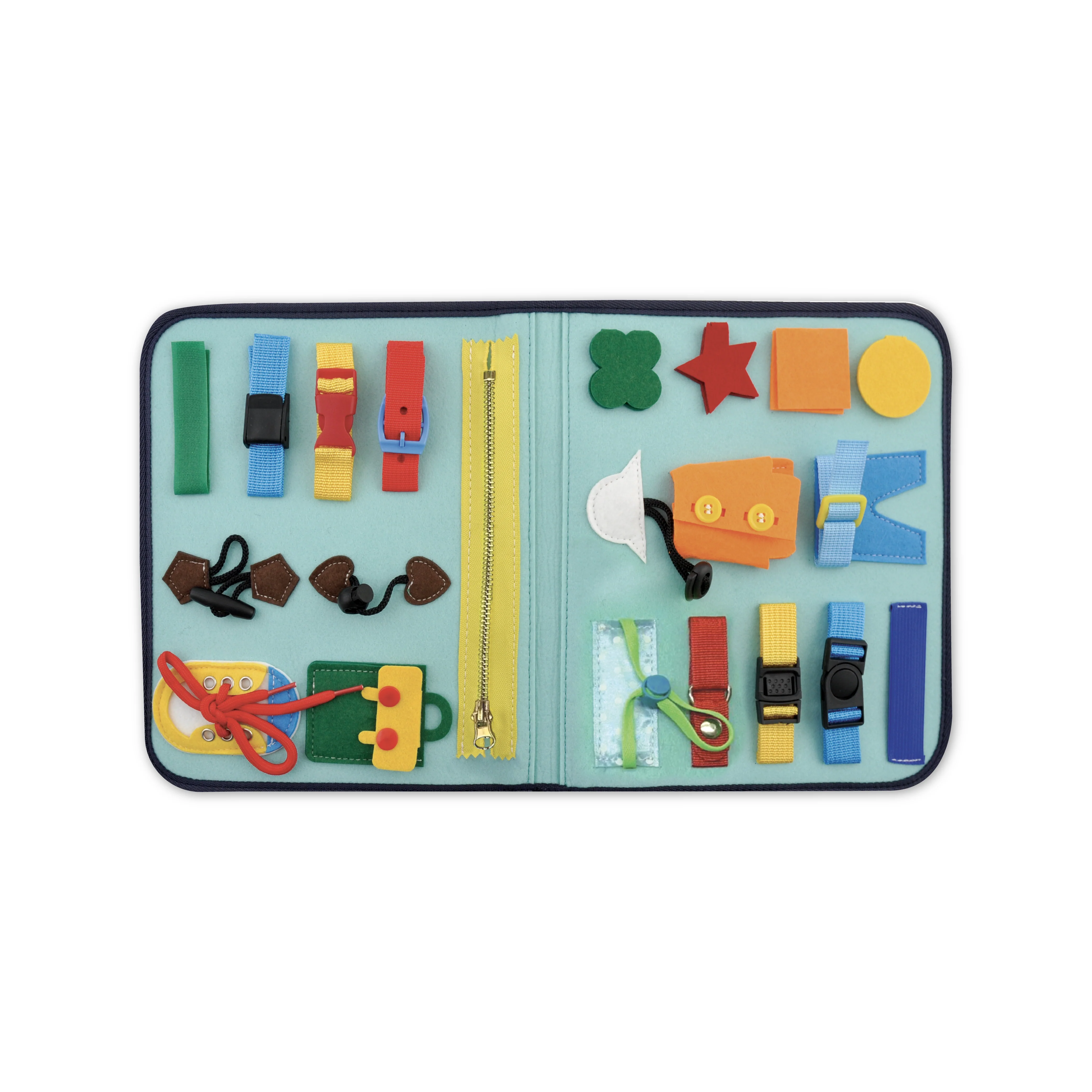 Kaiser Creative Club - Kids Felt Sensory Book - CALENDAR/ALPHABET - Image 2