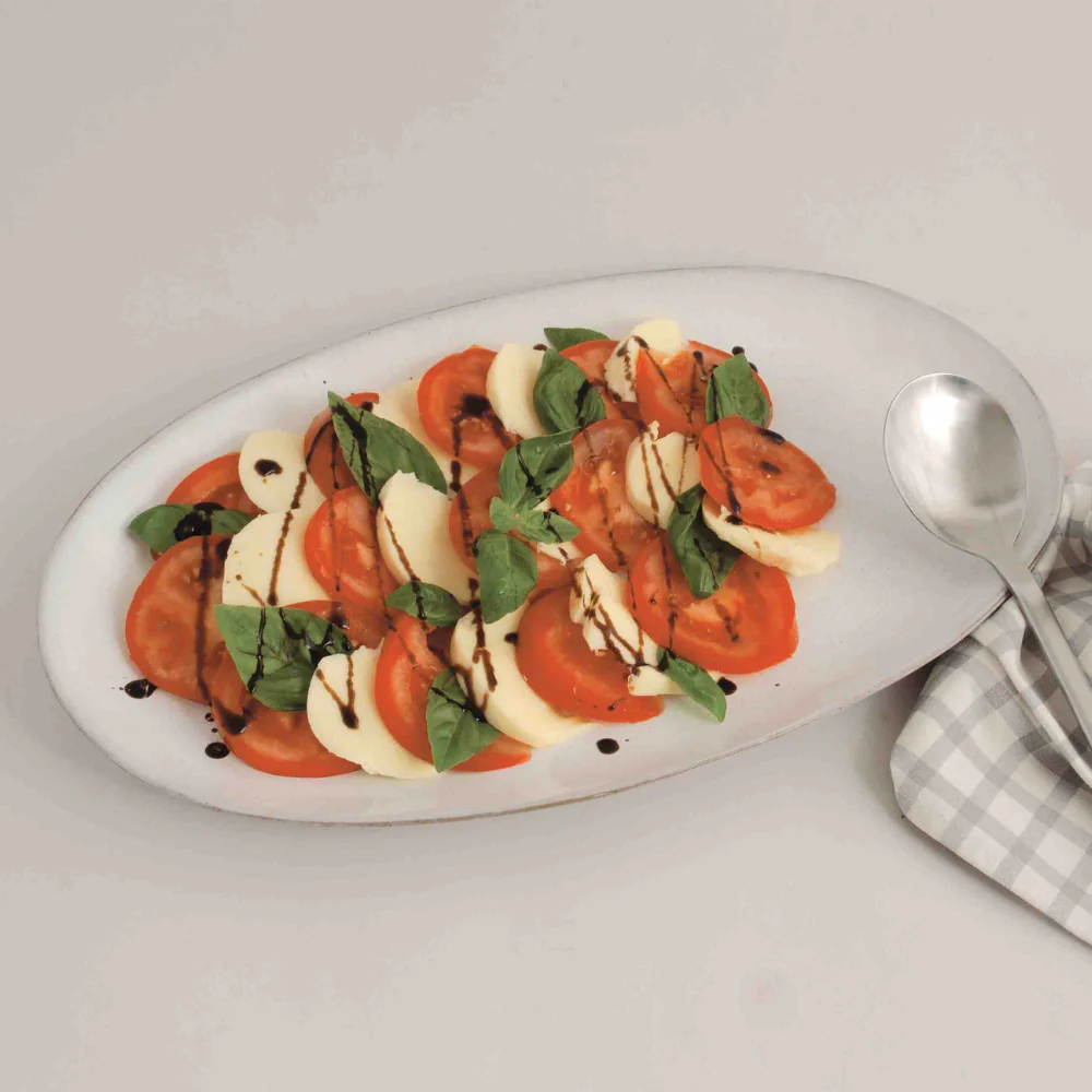 K&Co Ecru Home Oval Plate - Large - Image 2