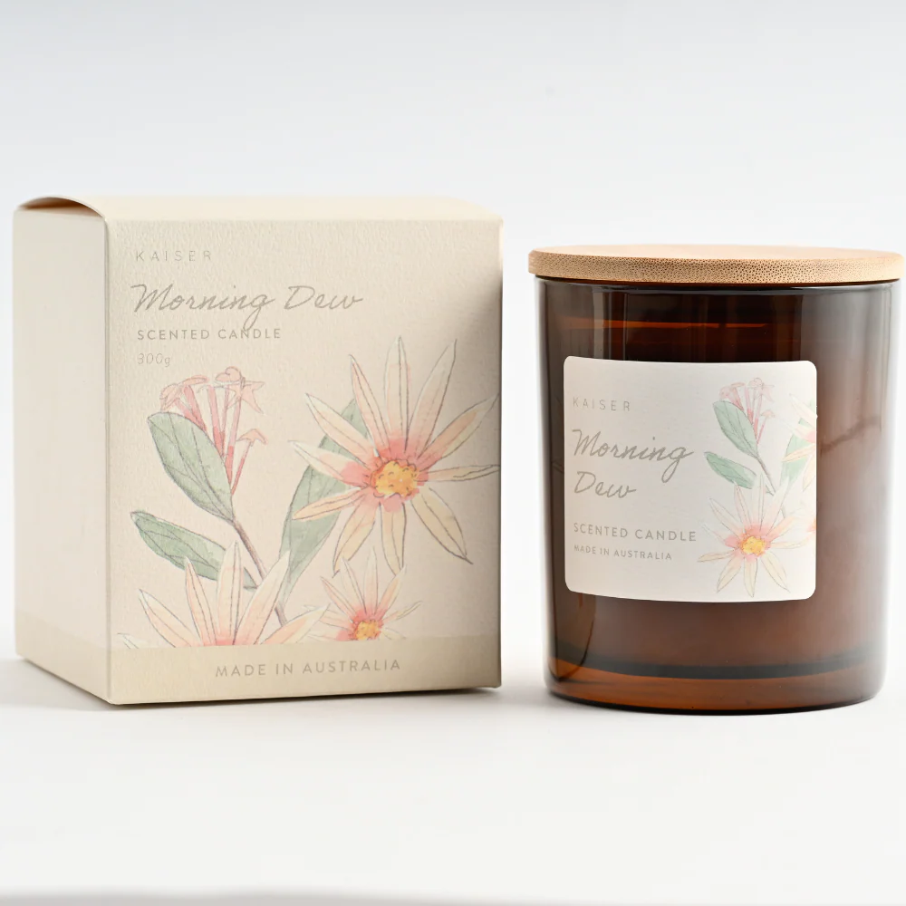 Homegrown Candle 300gms  - MORNING DEW
