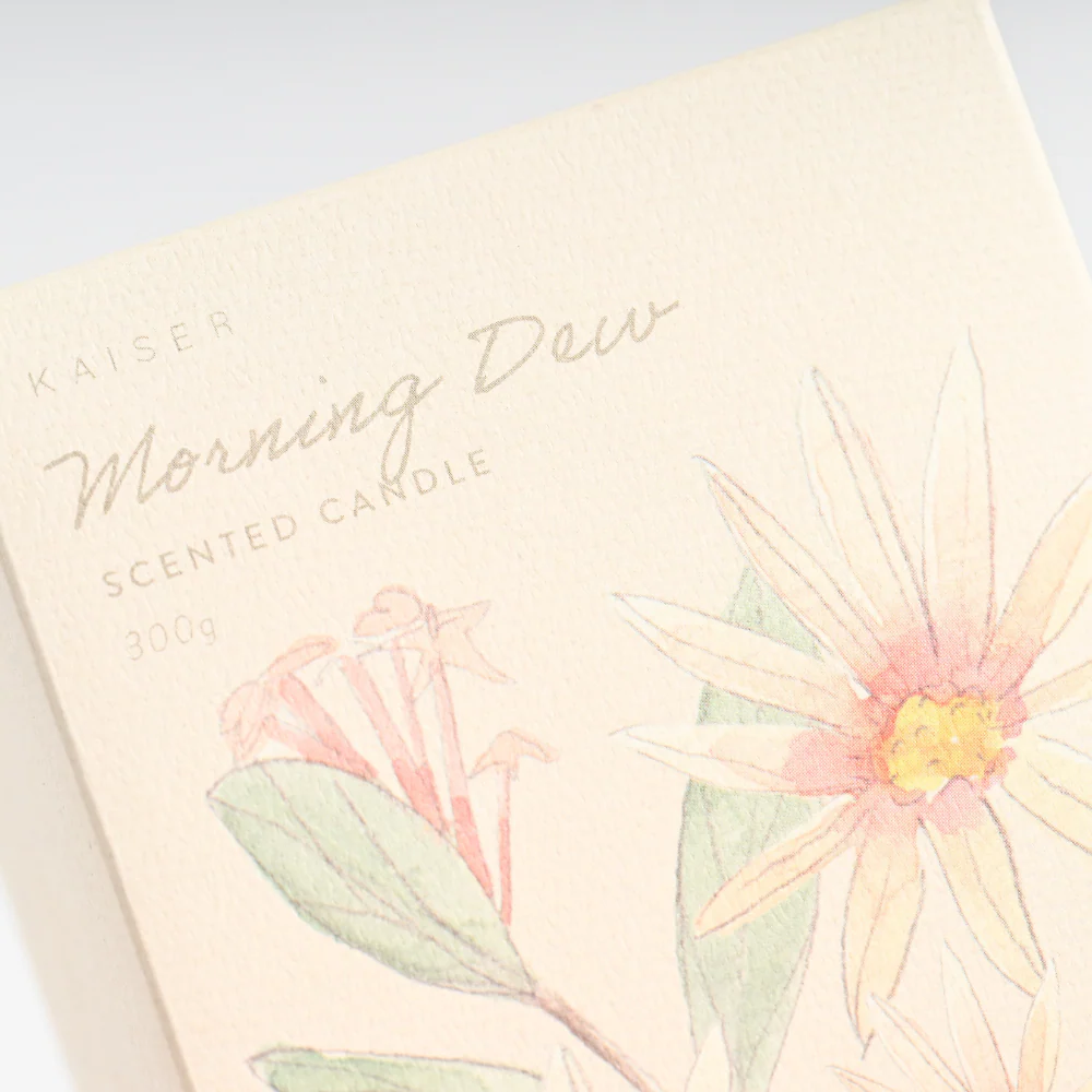 Homegrown Candle 300gms  - MORNING DEW - Image 2