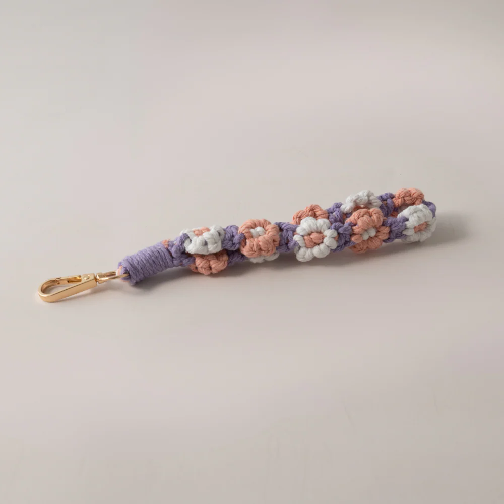 Keychain Crochet Daisy - Image 2
