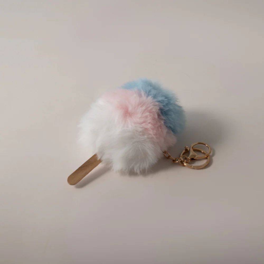 Keychain Paddle Pop Pom Pom - Image 2