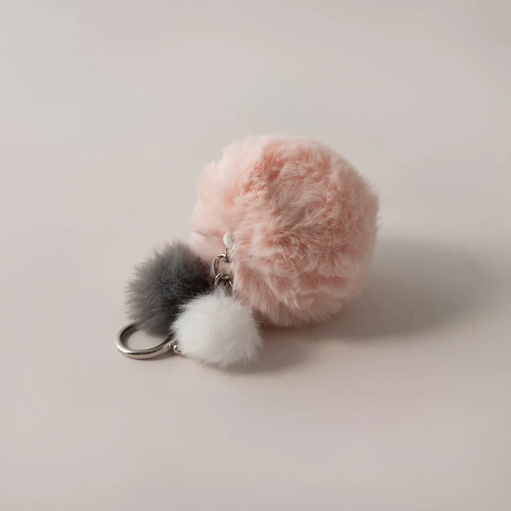 Keychain Pom Pom - TRI - Image 2