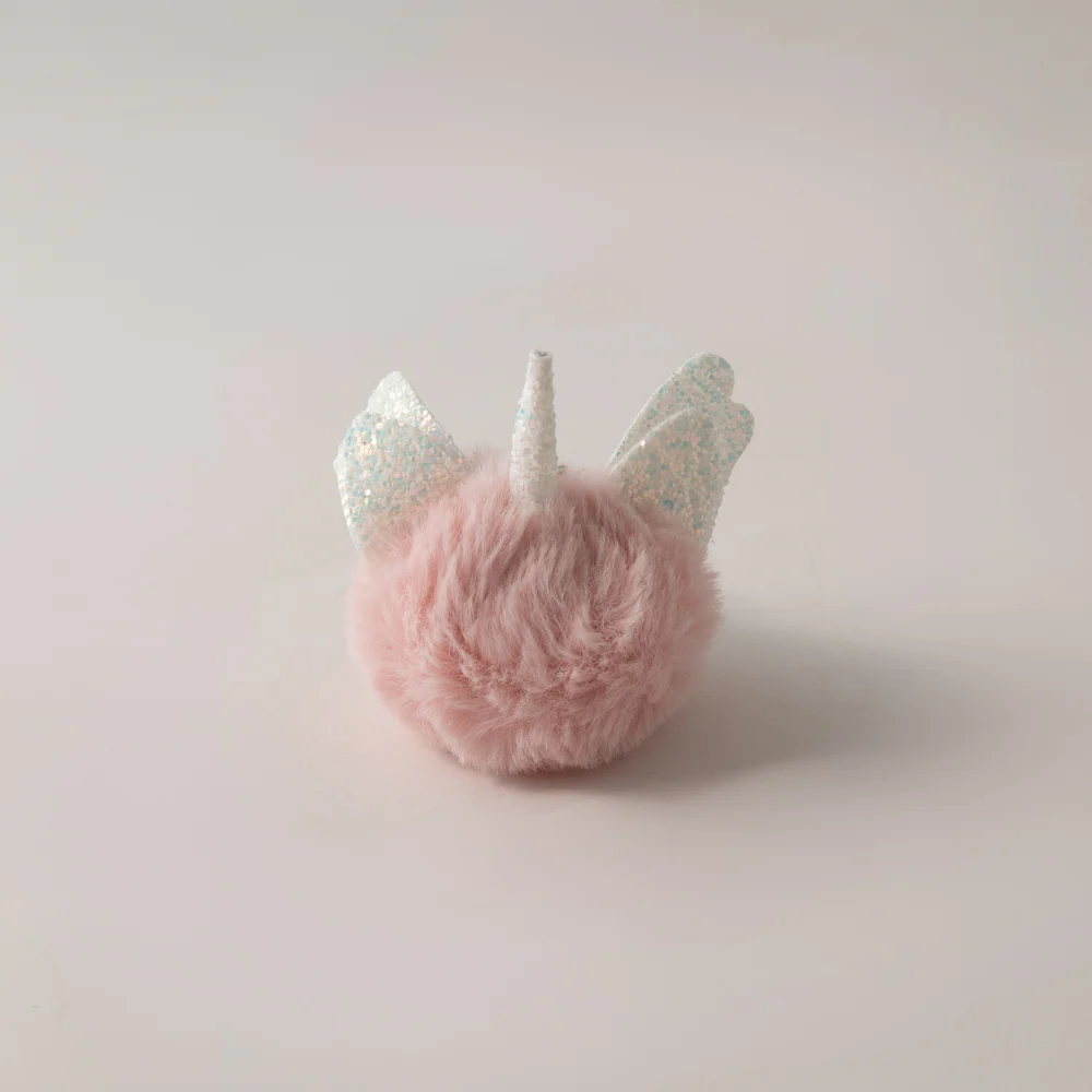 Keychain Pom Pom - UNICORN - Image 2
