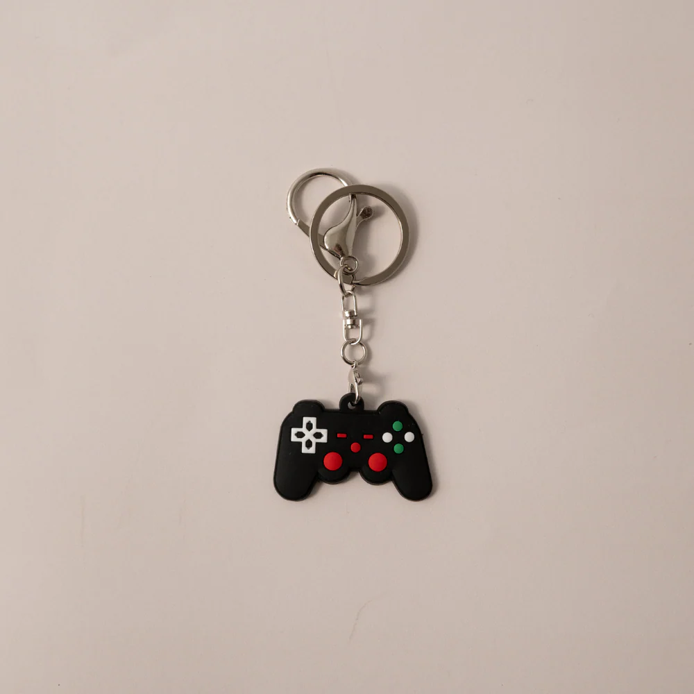 Keychain Silicone - BLACK CONTROLLER