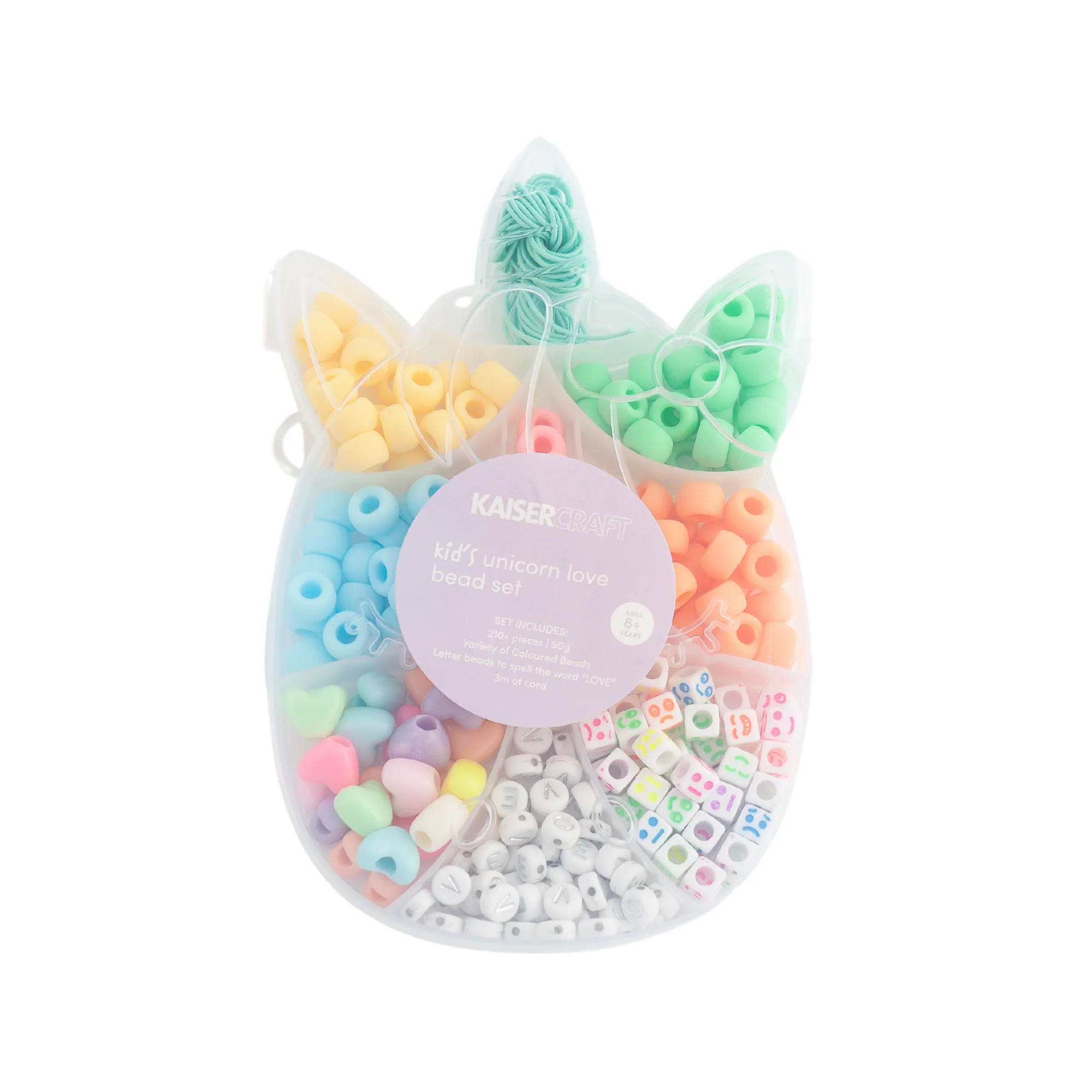 Kaiser Creative Club - Kids Bead Set - UNICORN LOVE