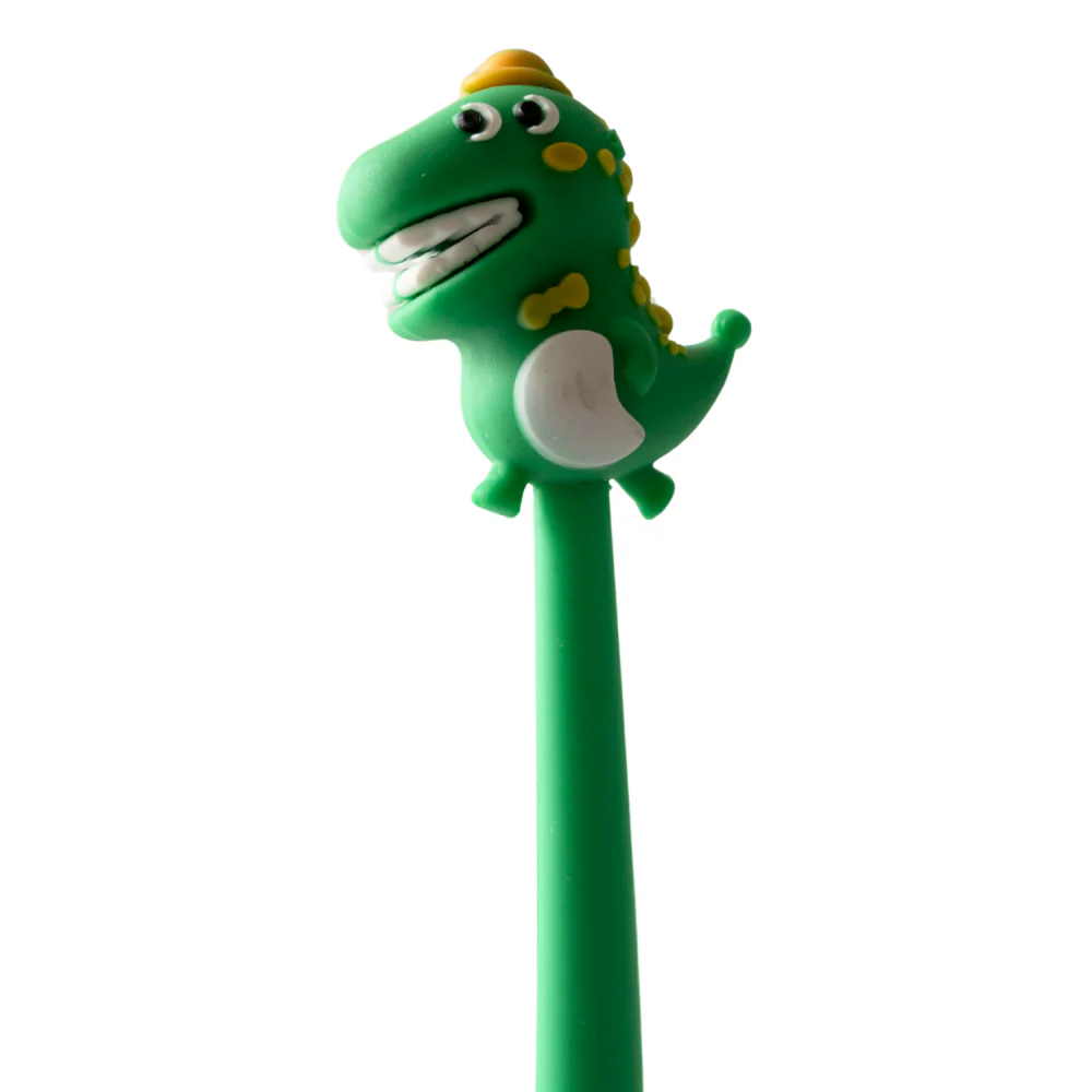 Kaiser Creative Club - Kids Novelty Pen - BENDY DINO GREEN - Image 2