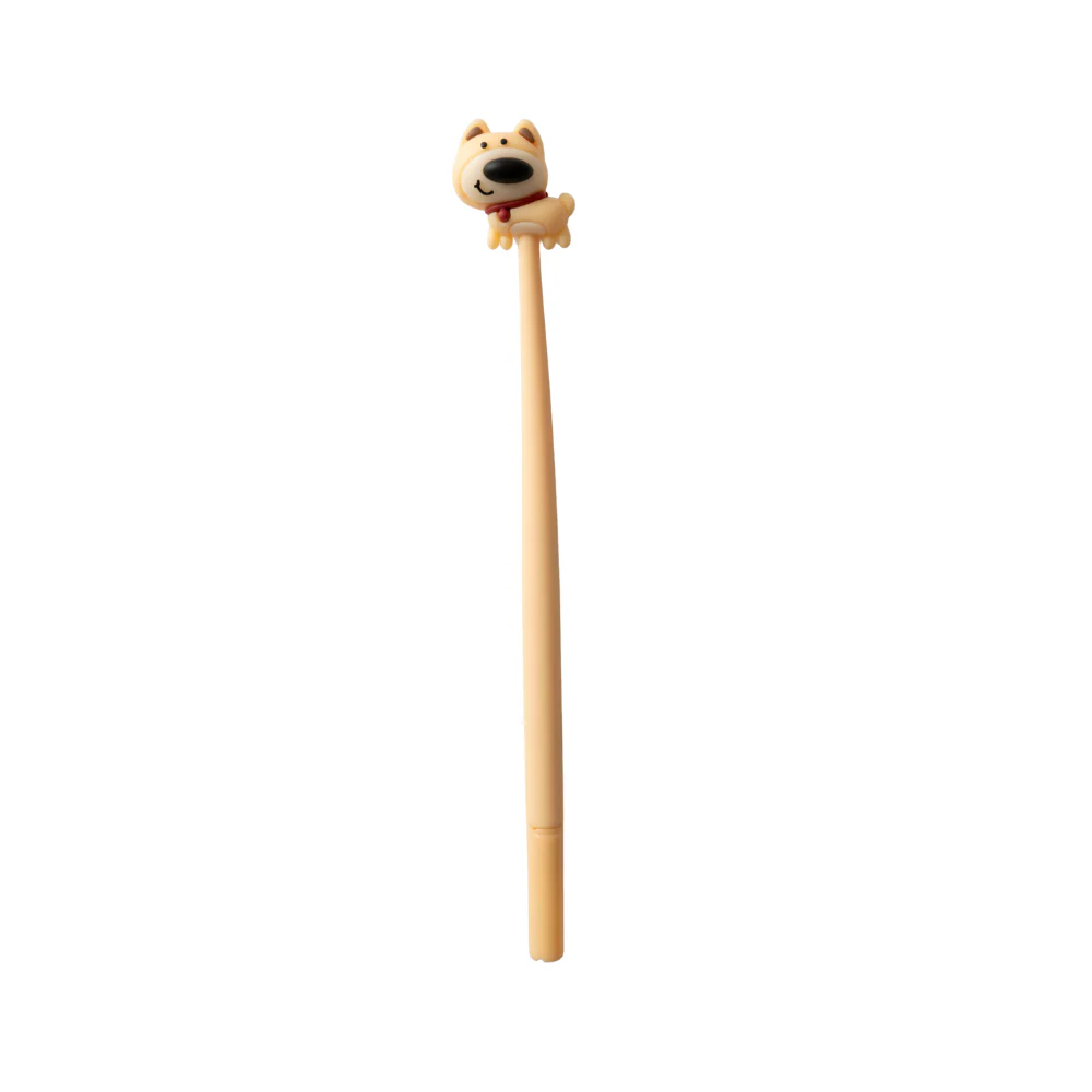 Kaiser Creative Club - Kids Novelty Pen - BENDY DOG BROWN