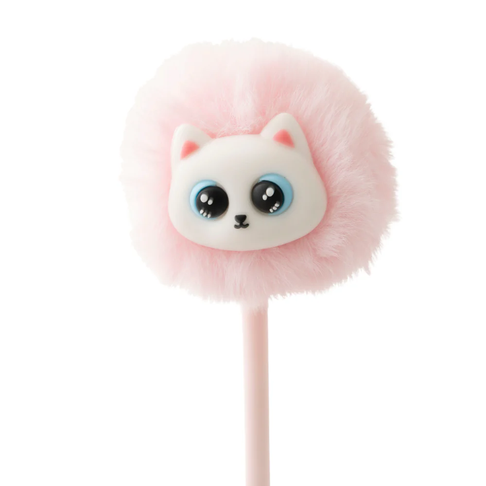 Kaiser Creative Club - Kids Novelty Pen - PINK CAT - Image 2