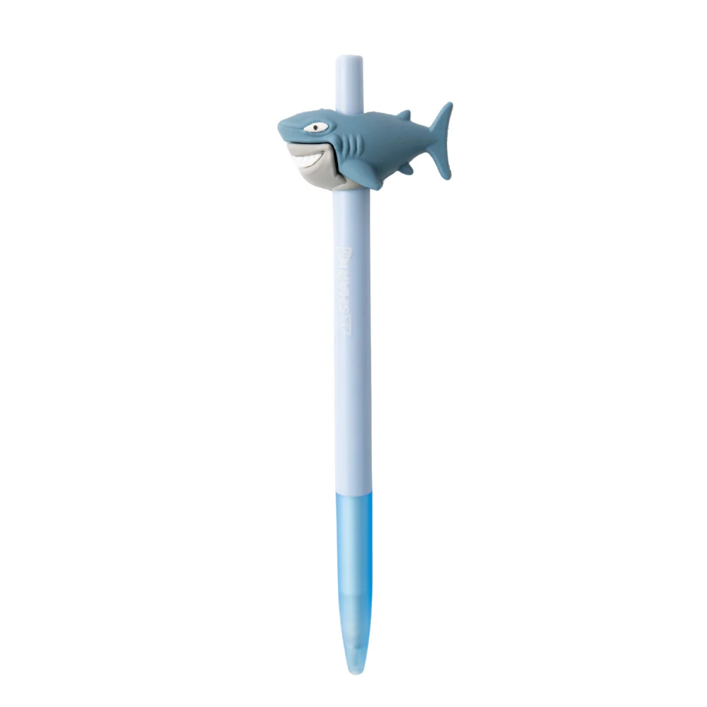 Kaiser Creative Club - Kids Novelty Pen - SHARK BLUE