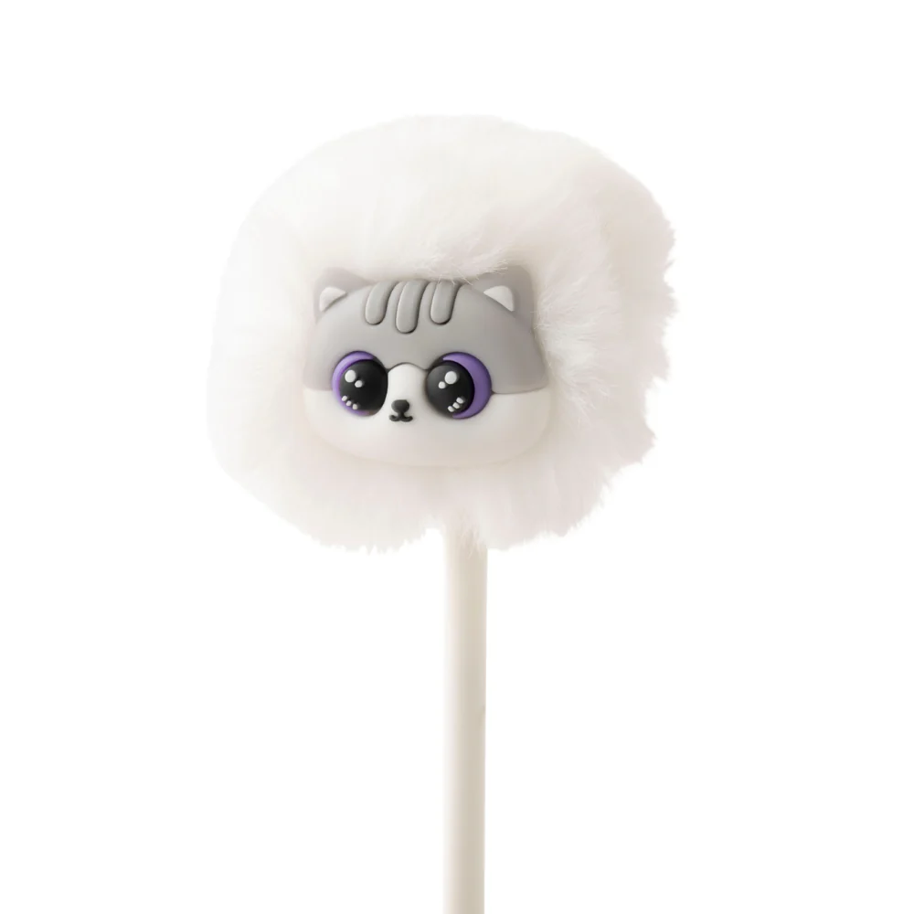 Kaiser Creative Club - Kids Novelty Pen - WHITE CAT - Image 2