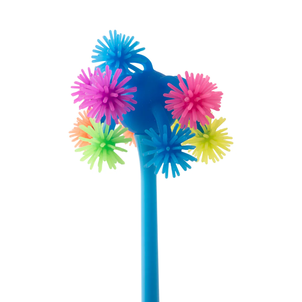 Kaiser Creative Club - Kids Novelty Pen - WIGGLY BEAD BLUE - Image 2