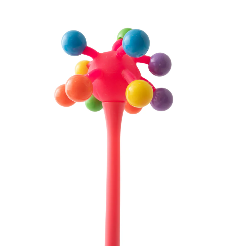 Kaiser Creative Club - Kids Novelty Pen - WIGGLY BEAD PINK - Image 2