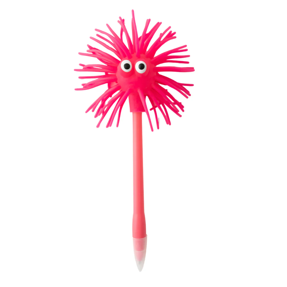Kaiser Creative Club - Kids Novelty Pen - WIGGLY MONSTER PINK