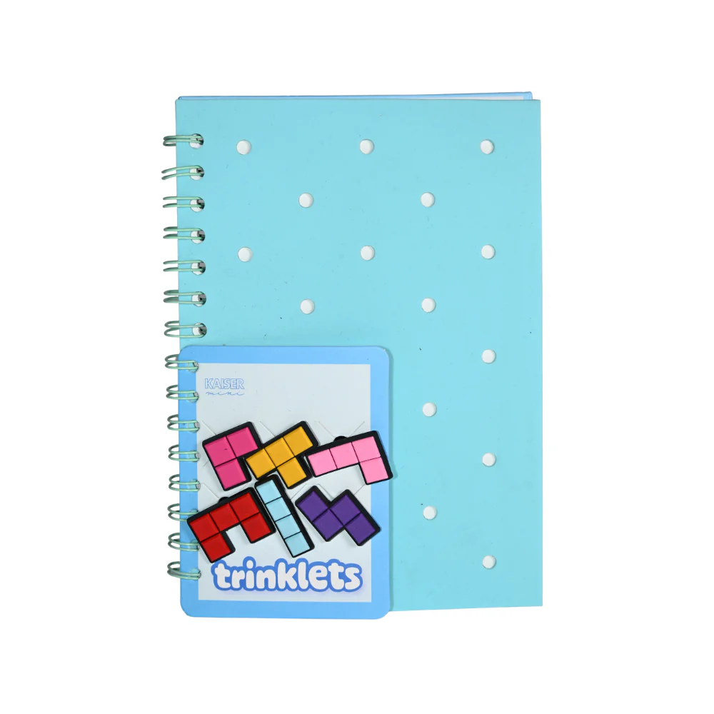 Kids Trinklets Lge Notebook - BLOCKS