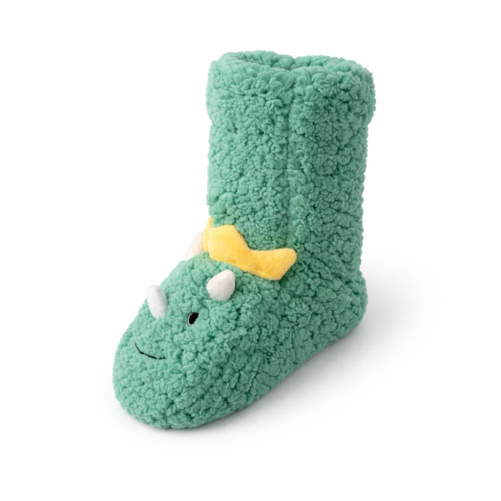 Kids Winter Novelty Sleep Socks - DINOSAUR - Image 2