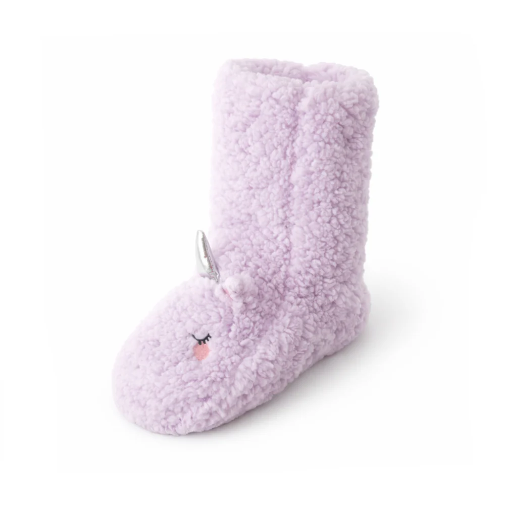 Kids Winter Novelty Sleep Socks - UNICORN - Image 2