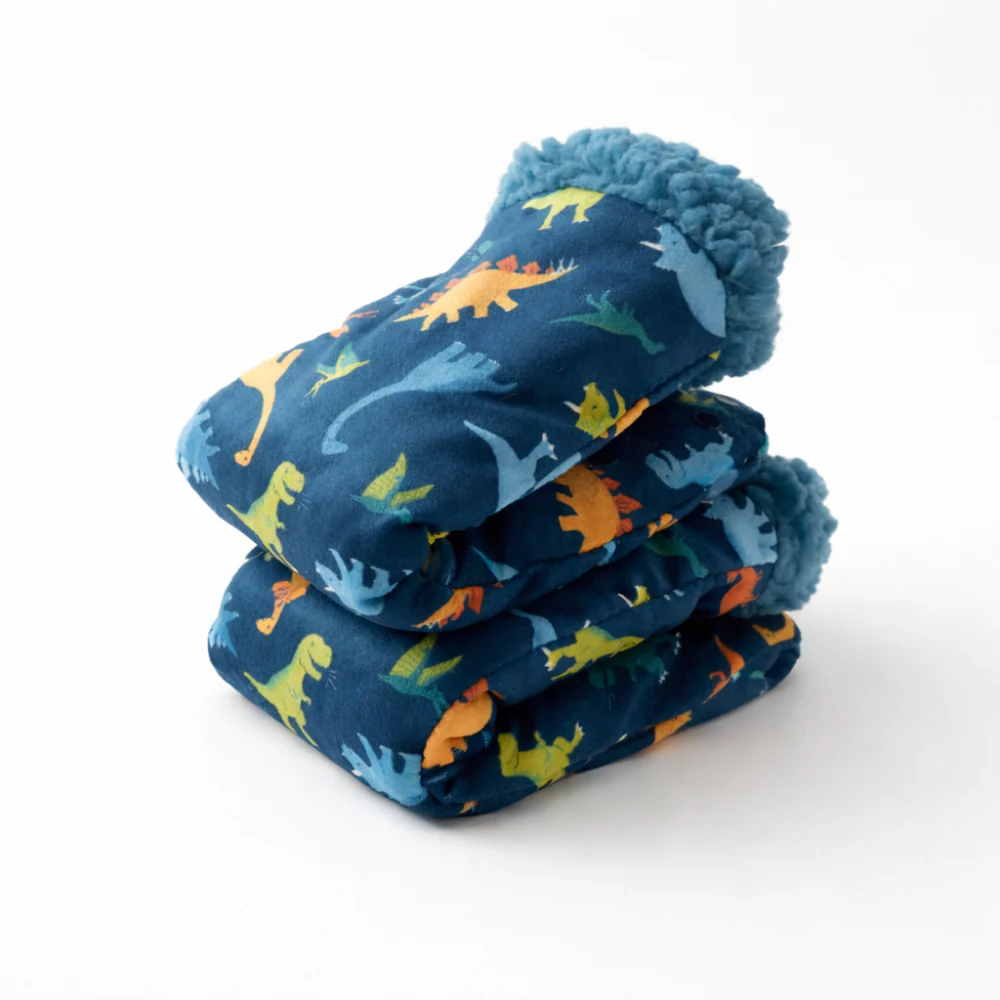 Kids Winter Sleep Socks - FOSSIL VALLEY - Image 3