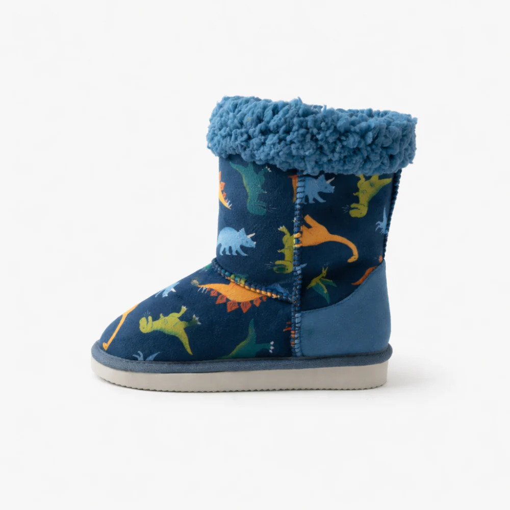 Kids Winter Slipper Boot - FOSSIL VALLEY - Image 2