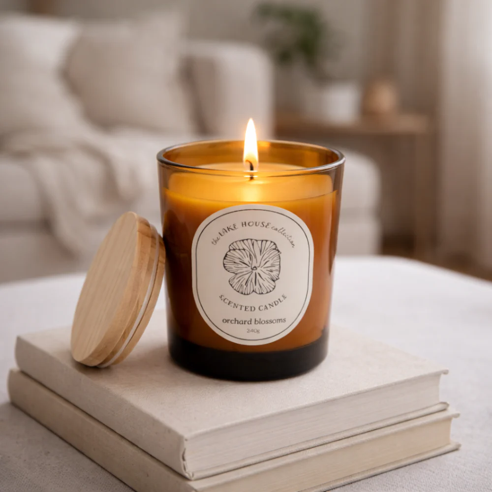 Lake House Collection 240g Candle - ORCHARD BLOSSOM - Image 2