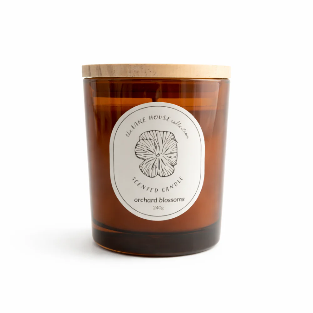 Lake House Collection 240g Candle - ORCHARD BLOSSOM - Image 4