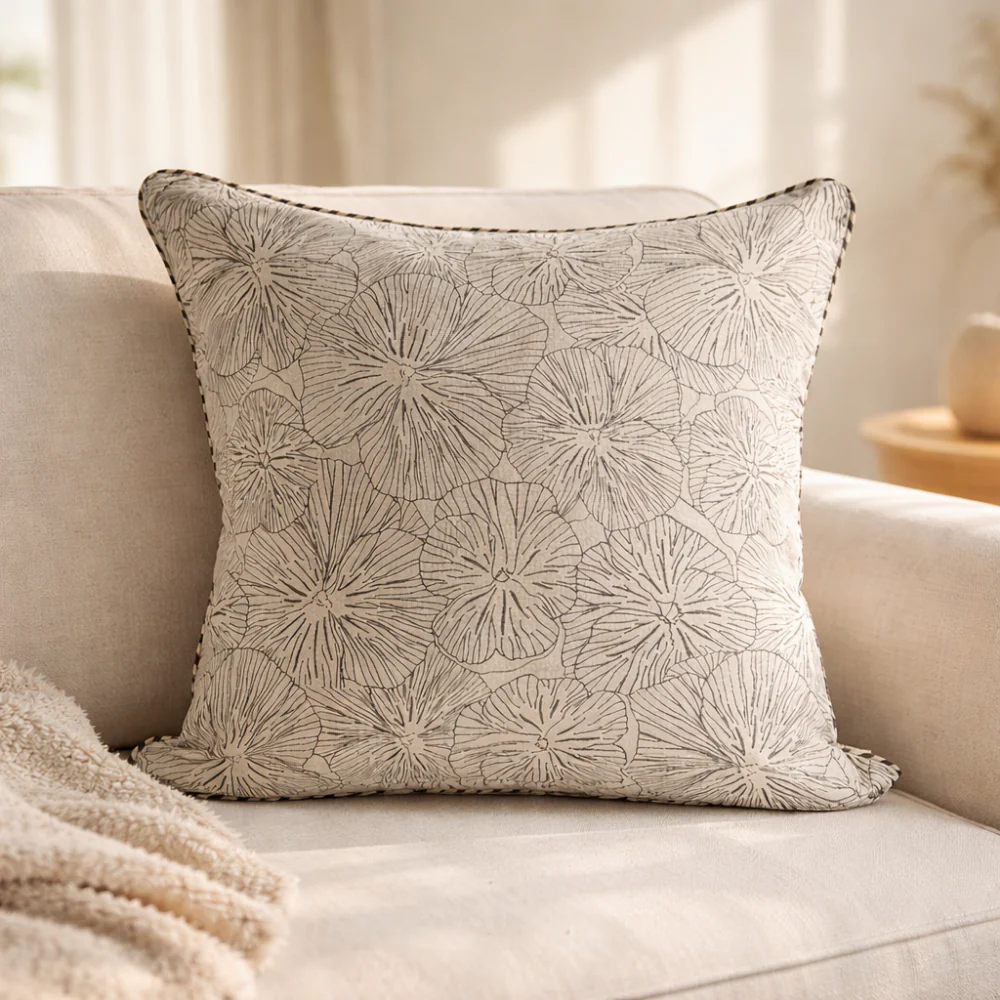 Lake House Collection Cushion Printed - POSY PETAL - Image 2