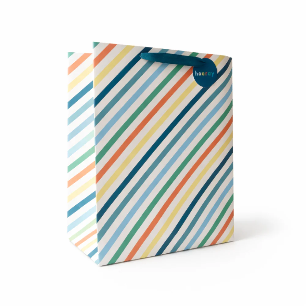Large Gift Bag - PARTY STRIPE - Image 2