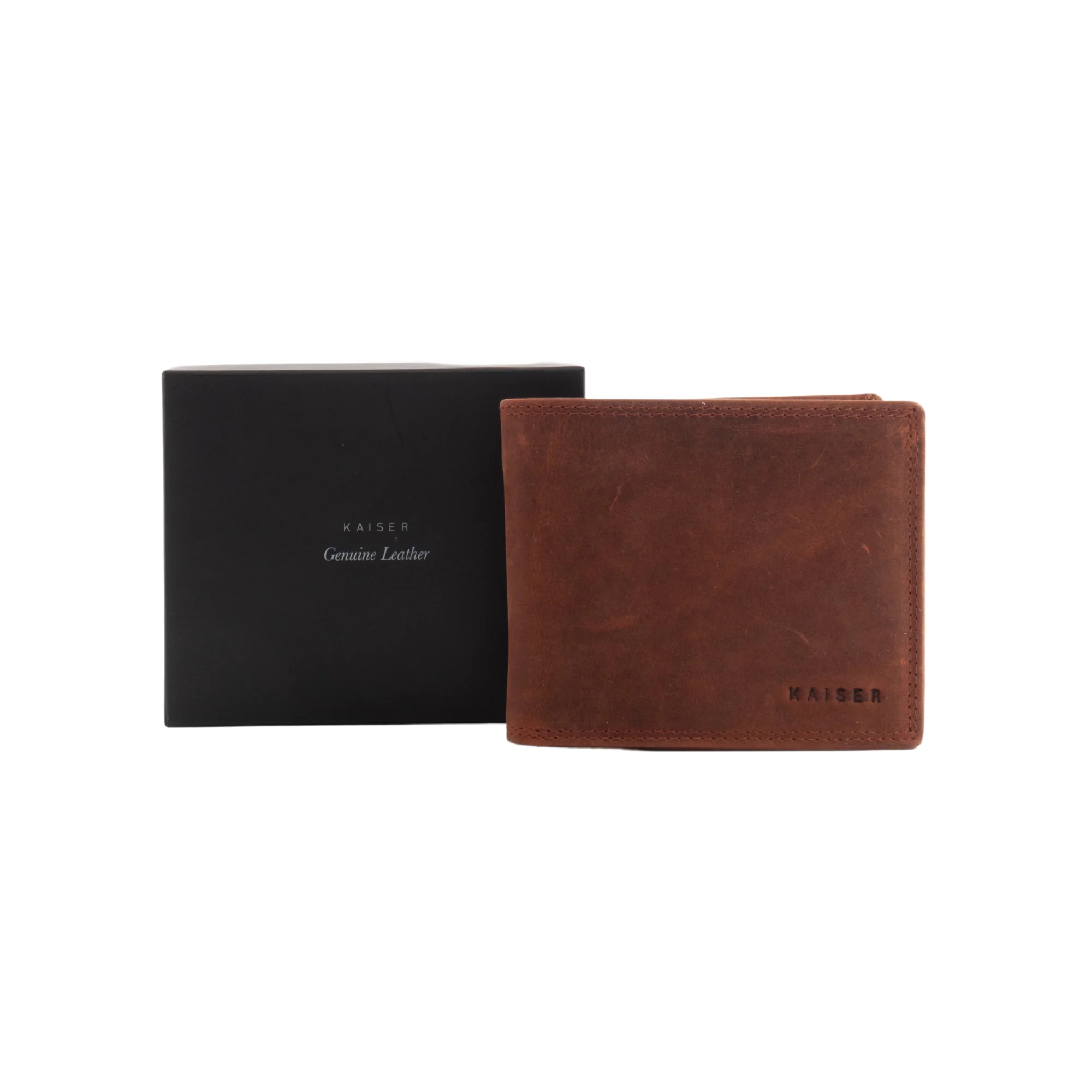 K&Co. Genuine Leather Wallet - COGNAC