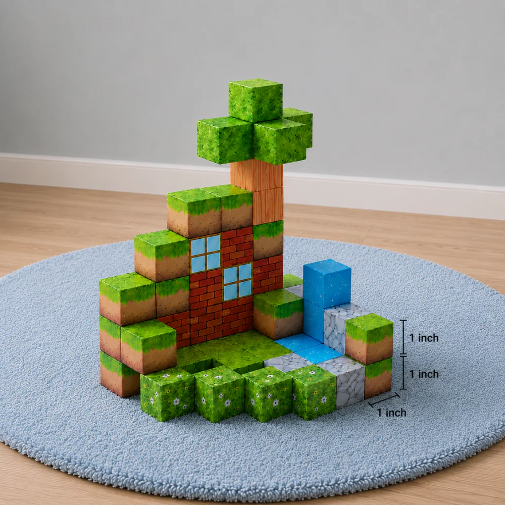 Made To Treasure Click Bricks - 48 Piece FOREST - Image 2