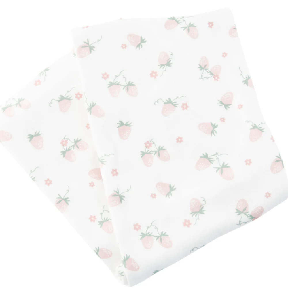 Market Day - Baby Jersey Newborn Set - STRAWBERRY - Image 4