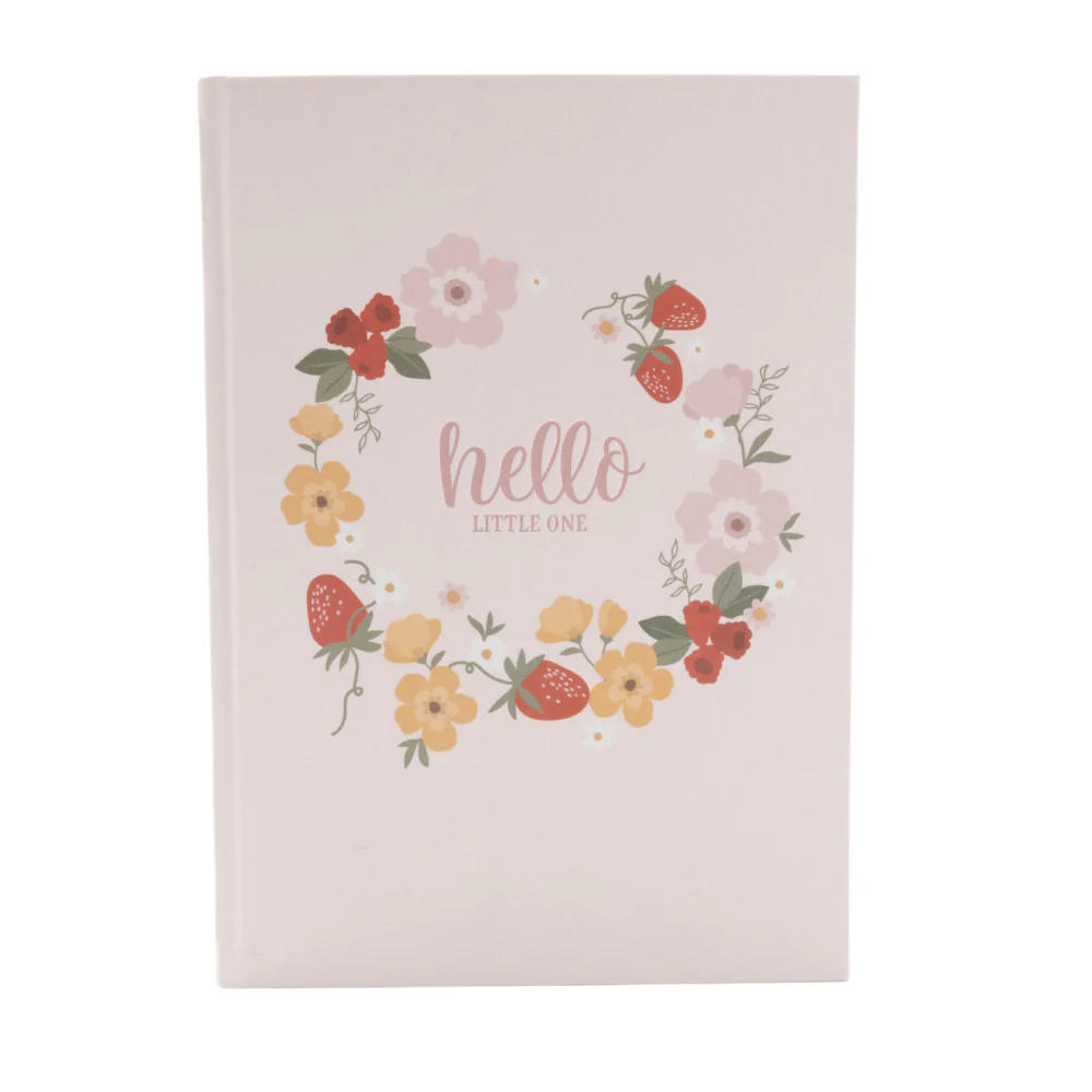 Market Day - Baby Milestone Book - FLORAL