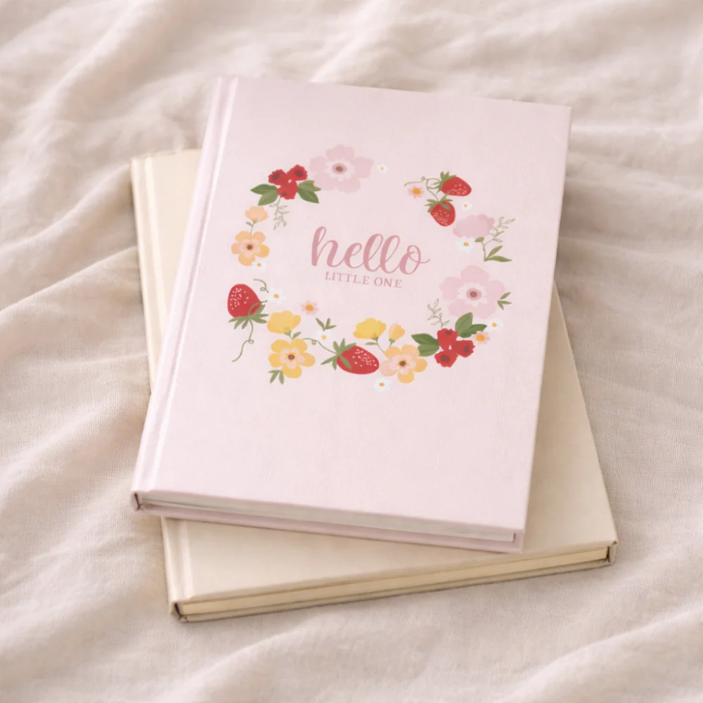 Market Day - Baby Milestone Book - FLORAL - Image 3