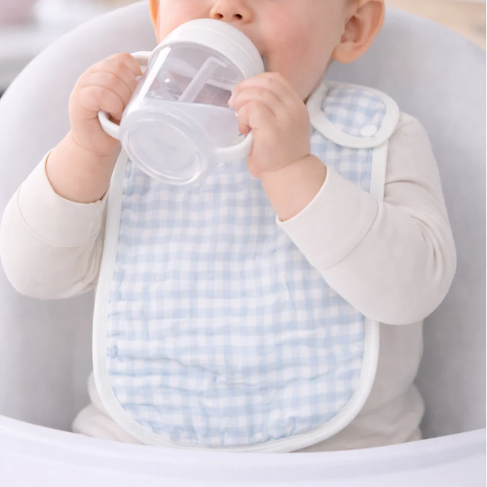 Market Day - Baby Muslin Bib 2pk - HARVEST - Image 2