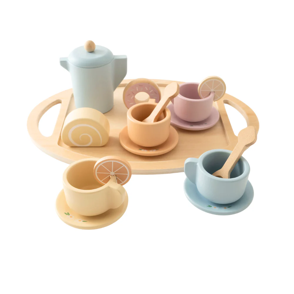 Market Day - Baby Wooden Play Set 2+ - TEA TIME