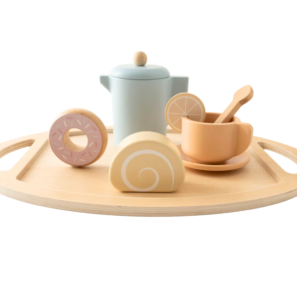 Market Day - Baby Wooden Play Set 2+ - TEA TIME - Image 3