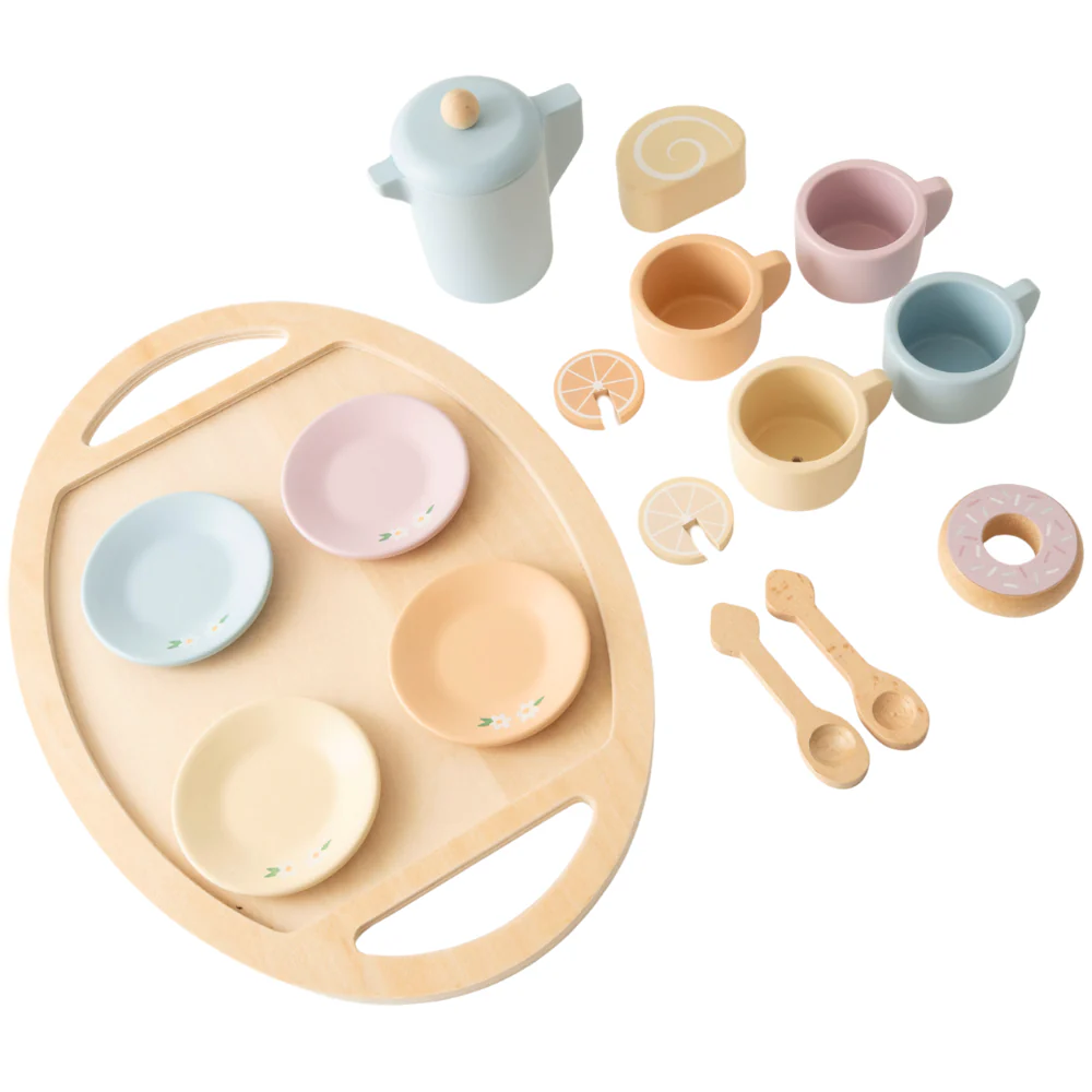 Market Day - Baby Wooden Play Set 2+ - TEA TIME - Image 4