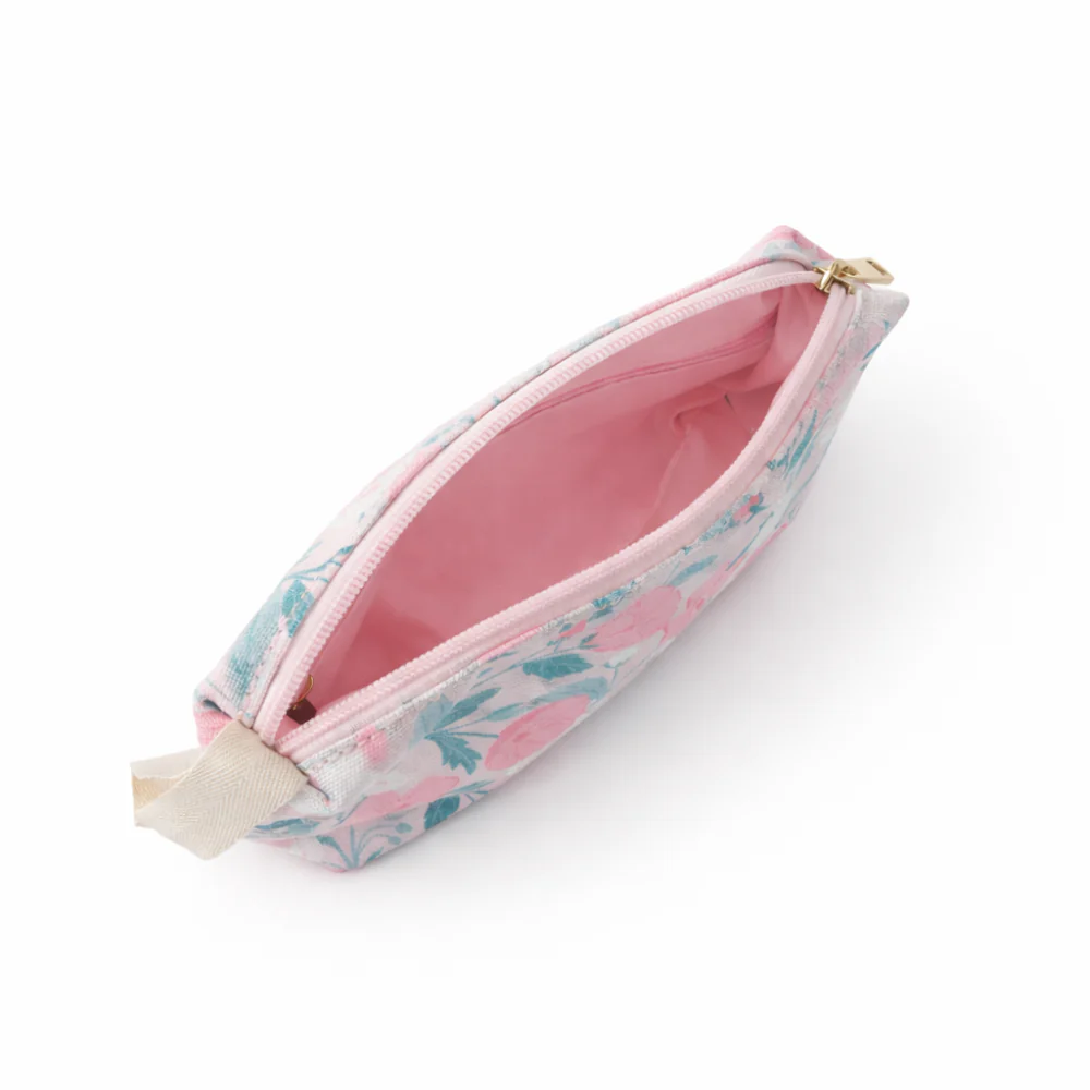 Petal Series Printed Makeup Bag Small - PETAL PINK - Image 3
